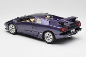 Lamborghini Diablo Roxo Maisto 1:18 3028 Metal - imagem 7 de 8