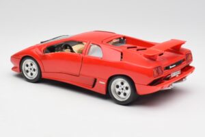 Lamborghini Diablo Vermelho Bburago 1:18 3028-M1 Metal - imagem 7 de 8