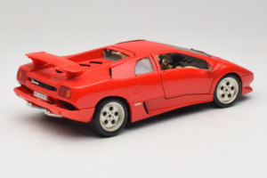 Lamborghini Diablo Vermelho Bburago 1:18 3041-M1 Metal - imagem 3 de 8