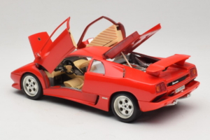 Lamborghini Diablo Vermelho Bburago 1:18 3041-M1 Metal - imagem 5 de 8