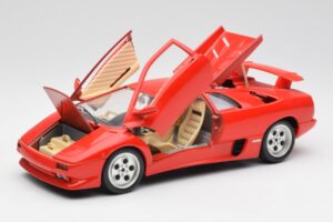 Lamborghini Diablo Vermelho Bburago 1:18 3028-M1 Metal - imagem 2 de 8