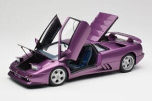 Lamborghini Diablo SE30 Anniversary Edition Roxo Metálico AUTOart 1:18 79158 Metal - imagem 2 de 8