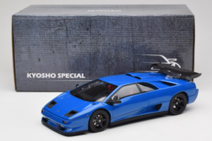 Lamborghini Diablo SVR Azul Kyosho 1:18 KSR18510BL Resina - imagem 6 de 6