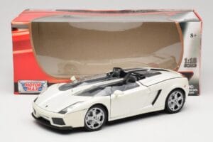 Lamborghini Gallardo Concept S Branco Motormax 1:18 79156 Metal - imagem 8 de 8