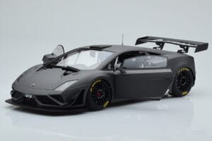 Lamborghini Gallardo GT3 FL2 Cinzento Escuro AUTOart 1:18 81360 Metal - imagem 2 de 8
