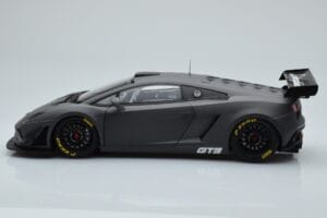 Lamborghini Gallardo GT3 FL2 Cinzento Escuro AUTOart 1:18 81360 Metal - imagem 4 de 8