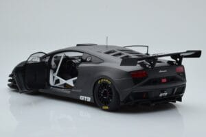 Lamborghini Gallardo GT3 FL2 Cinzento Escuro AUTOart 1:18 81360 Metal - imagem 5 de 8