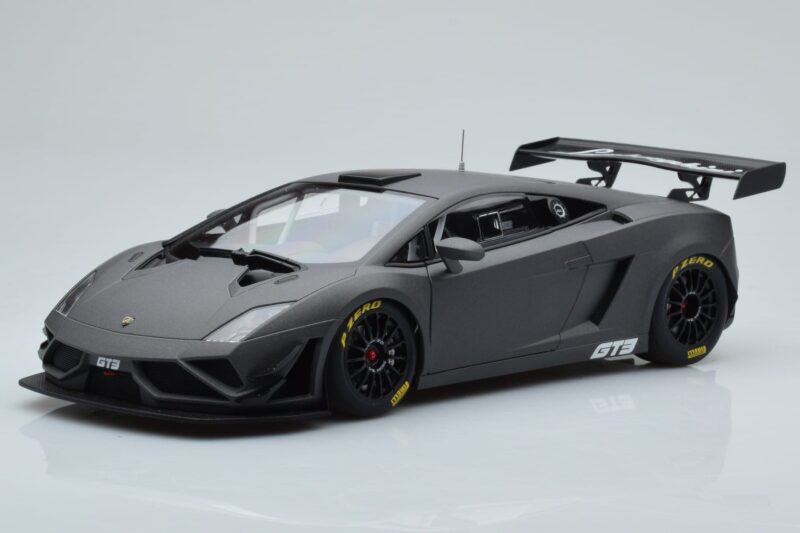 Lamborghini Gallardo GT3 FL2 Cinzento Escuro AUTOart 1:18 81360 Metal