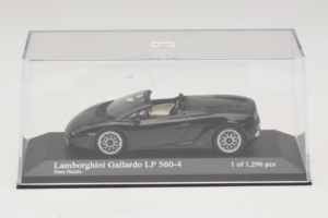 Lamborghini Gallardo LP560-4 Spyder Preto Minichamps 1:43 400103830 Metal - imagem 4 de 5