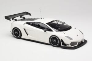 Lamborghini Gallardo LP600+ GT3 Bianco Monocerus Minichamps 1:18 151111102 Metal - imagem 4 de 6