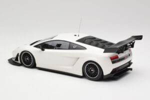 Lamborghini Gallardo LP600+ GT3 Bianco Monocerus Minichamps 1:18 151111102 Metal - imagem 5 de 6
