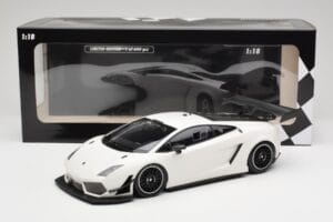 Lamborghini Gallardo LP600+ GT3 Bianco Monocerus Minichamps 1:18 151111102 Metal - imagem 6 de 6