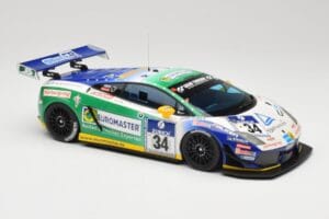 Lamborghini Gallardo LP600+ GT3 Reiter Engineering #34 H-J. Stuck / D. Rostek ADAC 24 Hours Nurburgring 2011 Minichamps 1:18  - imagem 4 de 6