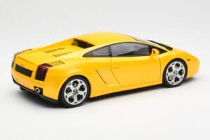 Lamborghini Gallardo Metallic Amarelo AUTOart 1:18 74571 Metal - imagem 3 de 8