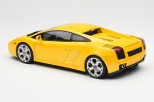 Lamborghini Gallardo Metallic Amarelo AUTOart 1:18 74571 Metal - imagem 7 de 8