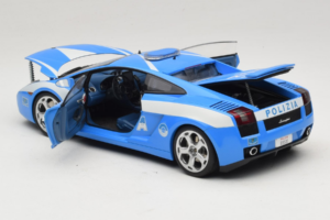 Lamborghini Gallardo Polizia AUTOart 1:18 74576 Metal - imagem 5 de 8