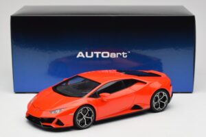 Lamborghini Huracan EVO Arancio Xanto AUTOart 1:18 79214 Compósito - imagem 8 de 8