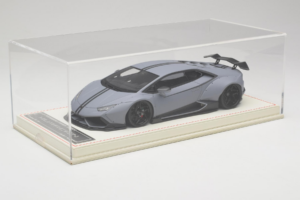 Lamborghini Huracan LB Performance x Novitec Torado Cinzento Davis & Giovanni 1:18 HURACAN001 Resina - imagem 6 de 7