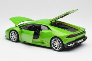 Lamborghini Huracan LP610-4 Verde Bburago 1:18 18-11038 Metal - imagem 5 de 8