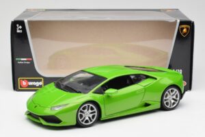 Lamborghini Huracan LP610-4 Verde Bburago 1:18 18-11038 Metal - imagem 8 de 8