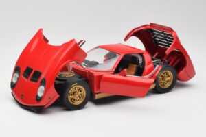 Lamborghini Miura Vermelho Anson 1:18 30302 Metal - imagem 2 de 8