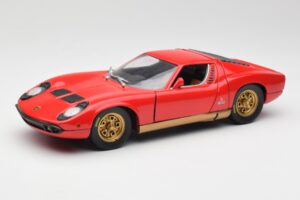 Lamborghini Miura Vermelho Anson 1:18 30302 Metal