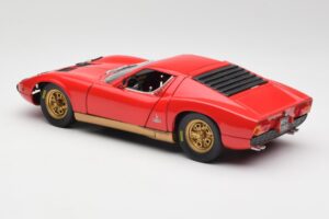 Lamborghini Miura Vermelho Anson 1:18 30302 Metal - imagem 7 de 8