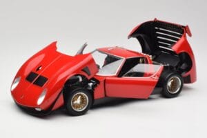 Lamborghini Miura SVR Vermelho & Preto Kyosho 1:18 08319R Metal - imagem 2 de 8
