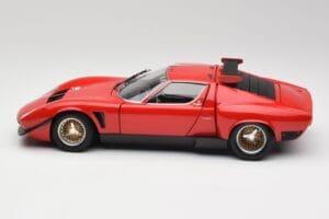 Lamborghini Miura SVR Vermelho & Preto Kyosho 1:18 08319R Metal - imagem 4 de 8