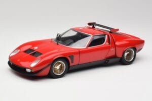 Lamborghini Miura SVR Vermelho & Preto Kyosho 1:18 08319R Metal