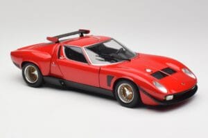 Lamborghini Miura SVR Vermelho & Preto Kyosho 1:18 08319R Metal - imagem 6 de 8
