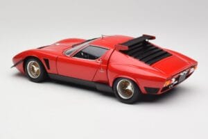 Lamborghini Miura SVR Vermelho & Preto Kyosho 1:18 08319R Metal - imagem 7 de 8