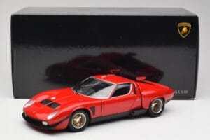 Lamborghini Miura SVR Vermelho & Preto Kyosho 1:18 08319R Metal - imagem 8 de 8