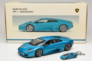Lamborghini Murcielago 40th Anniversary Verde Artemis AUTOart 1:18 74515 Metal - imagem 9 de 9