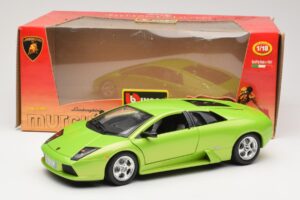 Lamborghini Murcielago Verde Bburago 1:18 3316-M1 Metal - imagem 8 de 8