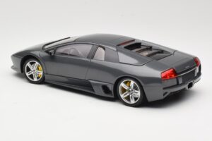 Lamborghini Murcielago LP640 Cinzento Norev 1:18 187949 Metal - imagem 7 de 8