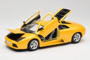 Lamborghini Murcielago LP640 Amarelo Bburago 1:18 23124646-M1 Metal - imagem 2 de 8