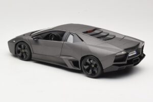 Lamborghini Reventon Matte Grey Bburago 1:18 18-11029 Metal - imagem 7 de 8