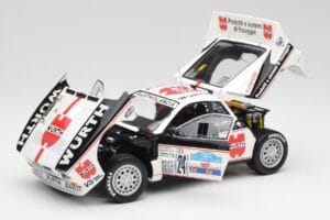 Lancia 037 #1 G. Cunico / E. Bartolich Targa Florio Winner 1983 Kyosho 1:18 08302H Metal - imagem 2 de 8