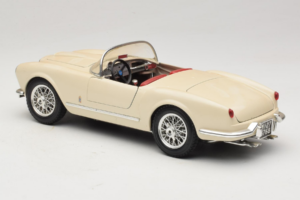 Lancia Aurelia B24 Spider Bege Bburago 1:18 3010-M2 Metal - imagem 7 de 8