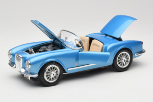 Lancia Aurelia B24 Spider Azul Bburago 1:18 3010-M1 Metal - imagem 2 de 8