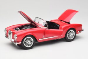 Lancia Aurelia B24 Spider Vermelho Bburago 1:18 3010 Metal - imagem 2 de 8