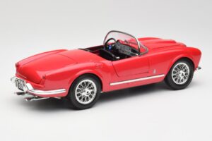 Lancia Aurelia B24 Spider Vermelho Bburago 1:18 3010 Metal - imagem 3 de 8