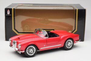 Lancia Aurelia B24 Spider Vermelho Bburago 1:18 3010 Metal - imagem 8 de 8