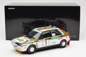 Lancia Delta HF 4WD #1 D. Cerrato Totip Rally Targa Florio 1987 Kyosho 1:18 08960C Metal - imagem 8 de 8