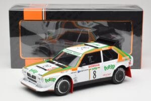 Lancia Delta S4 #8 D. Cerrato / G. Cerri Rally San Remo 1986 IXO 1:18 18RMC133 Metal - imagem 6 de 6