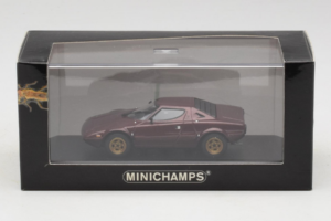 Lancia Stratos Vermelho Bordô Minichamps 1:43 LANCIA001 Metal - imagem 4 de 4