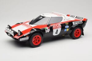Lancia Stratos HF Gr.4 Preto #0 M. Alen / I. Kivimäki Rally San Remo 1978 Otto 1:12 G088 Resina
