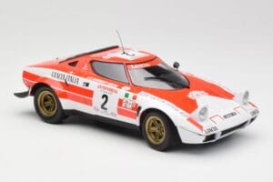 Lancia Stratos HF #2 J-B. Andruet / Biche Winners Tour de Corse 1974 Minichamps 1:18 155741702 Metal - imagem 4 de 6