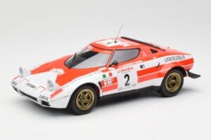 Lancia Stratos HF #2 J-B. Andruet / Biche Winners Tour de Corse 1974 Minichamps 1:18 155741702 Metal